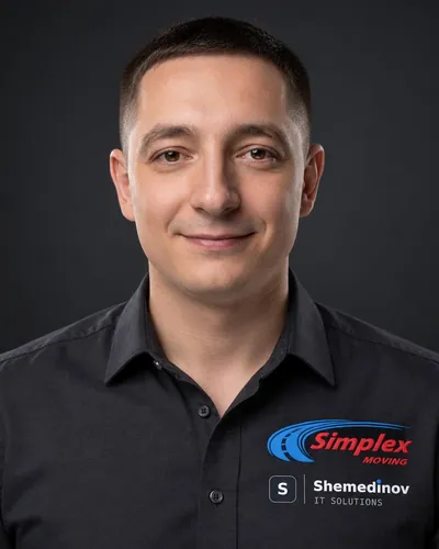 Sergey Shemedinov, IT & Marketing Specialist at Simplex Moving
